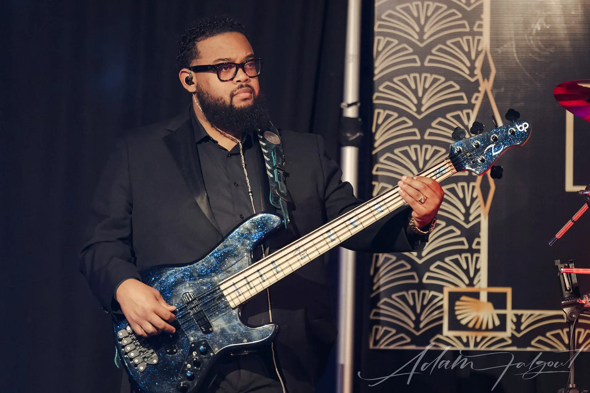 Benjamin Parker live on stage